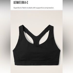 Athleta Black Ultimate Bra D-DD+